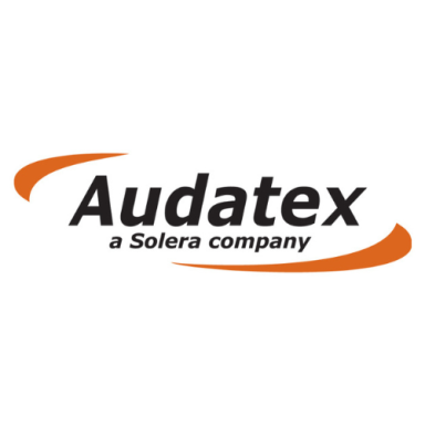 Logo von Audatex, einer Tochtergesellschaft von Solera
